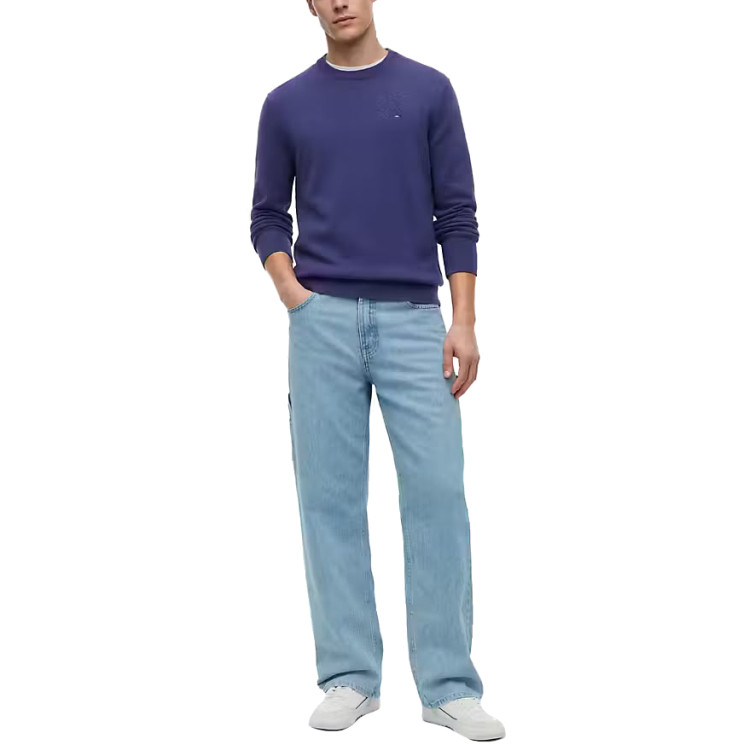 JERSEY CON LOGO BORDADO HOMBRE TOMMY JEANS FIT SLIM