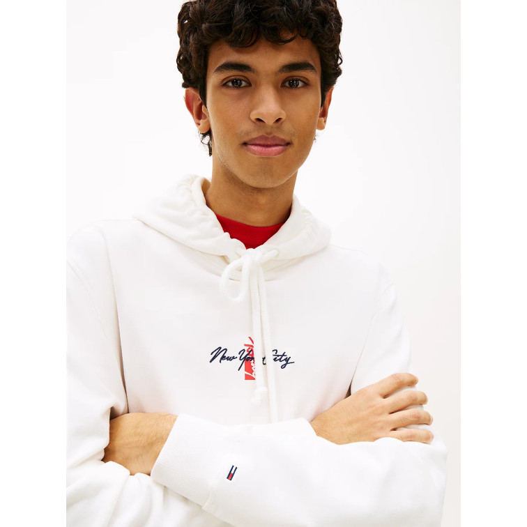 HOMBRE TJM REG SIGN BACKPRINT HOOD EX YBL