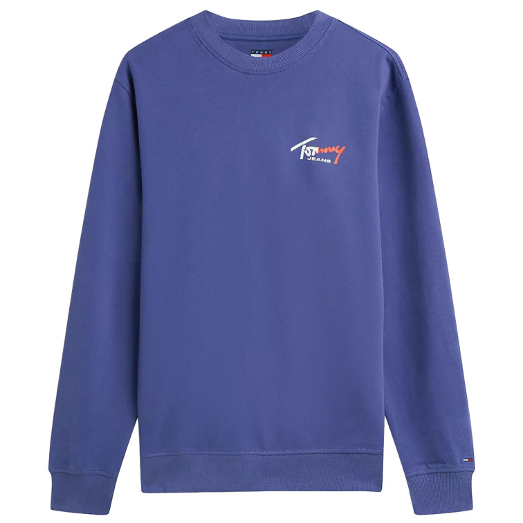 SUDADERA HOMBRE  TOMMY HILFIGER TJM REG ENTRY SIGN CNCK EXT