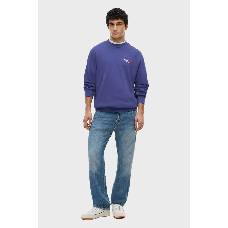 SUDADERA HOMBRE  TOMMY HILFIGER TJM REG ENTRY SIGN CNCK EXT
