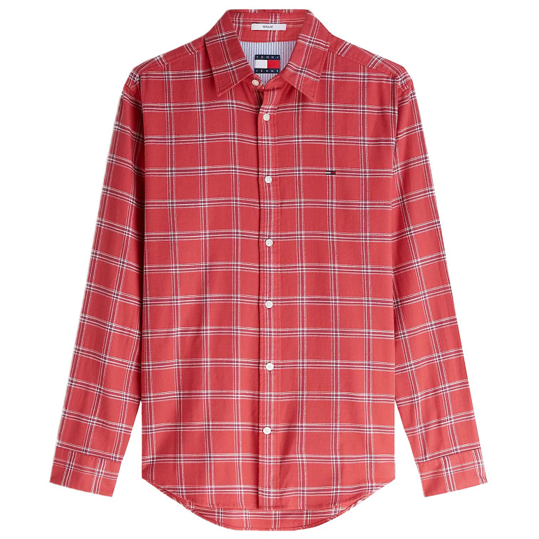 CAMISA HOMBRE  TOMMY HILFIGER TJM REG TWILL CHECK SHIRT
