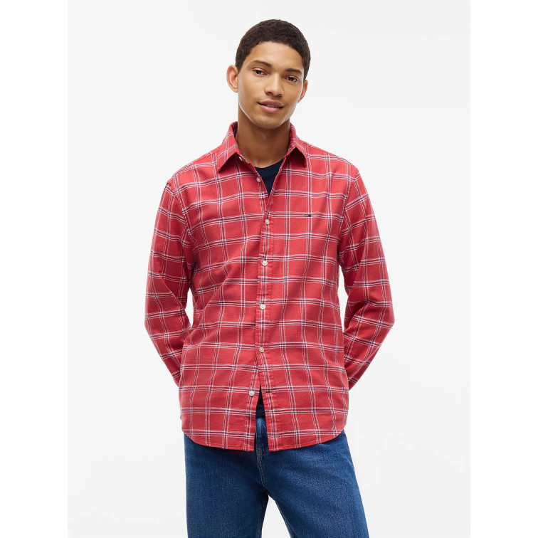 CAMISA HOMBRE  TOMMY HILFIGER TJM REG TWILL CHECK SHIRT