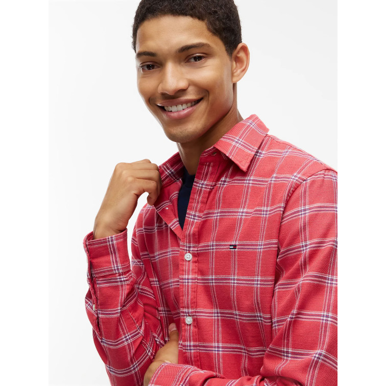 CAMISA HOMBRE  TOMMY HILFIGER TJM REG TWILL CHECK SHIRT