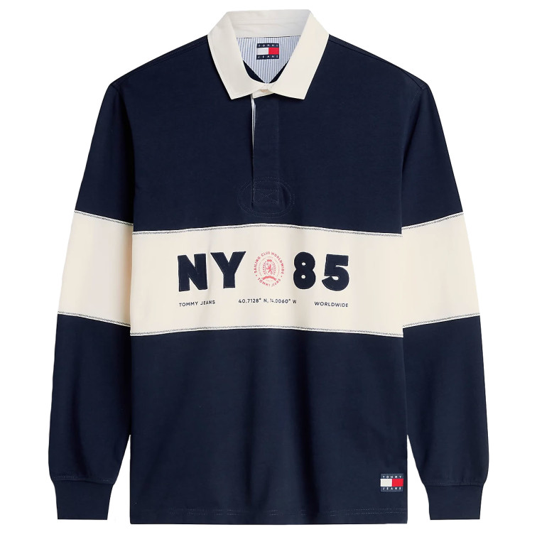POLO HOMBRE  TOMMY HILFIGER TJM RLX PANEL RUGBY