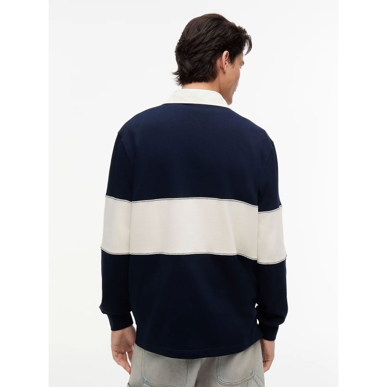 POLO HOMBRE  TOMMY HILFIGER TJM RLX PANEL RUGBY