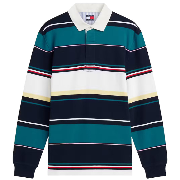 POLO HOMBRE  TOMMY HILFIGER TJM RLX STRIPE RUGBY EXT