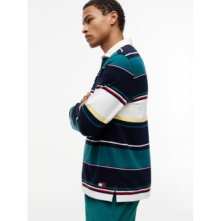 POLO HOMBRE  TOMMY HILFIGER TJM RLX STRIPE RUGBY EXT