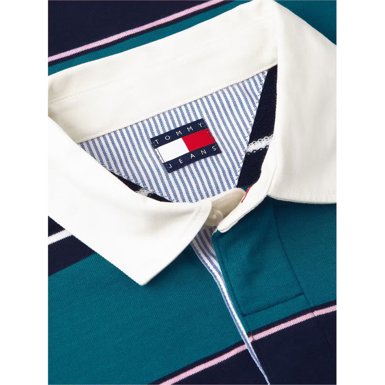 POLO HOMBRE  TOMMY HILFIGER TJM RLX STRIPE RUGBY EXT