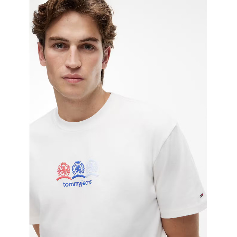 CAMISETA HOMBRE  TOMMY HILFIGER TJM RLX CREST REPEAT SS T