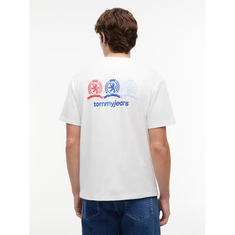 CAMISETA HOMBRE  TOMMY HILFIGER TJM RLX CREST REPEAT SS T