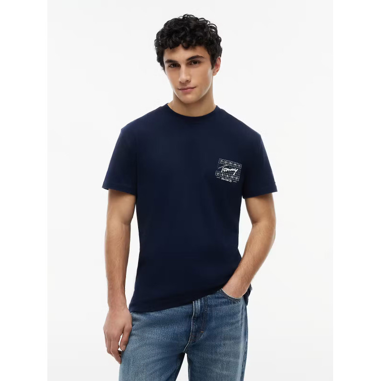 CAMISETA HOMBRE  TOMMY HILFIGER TJM REG SIGN FLAG SS TEE EXT