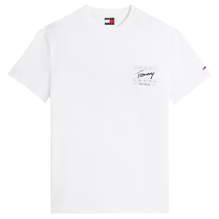 CAMISETA HOMBRE  TOMMY HILFIGER TJM REG SIGN FLAG SS TEE EXT