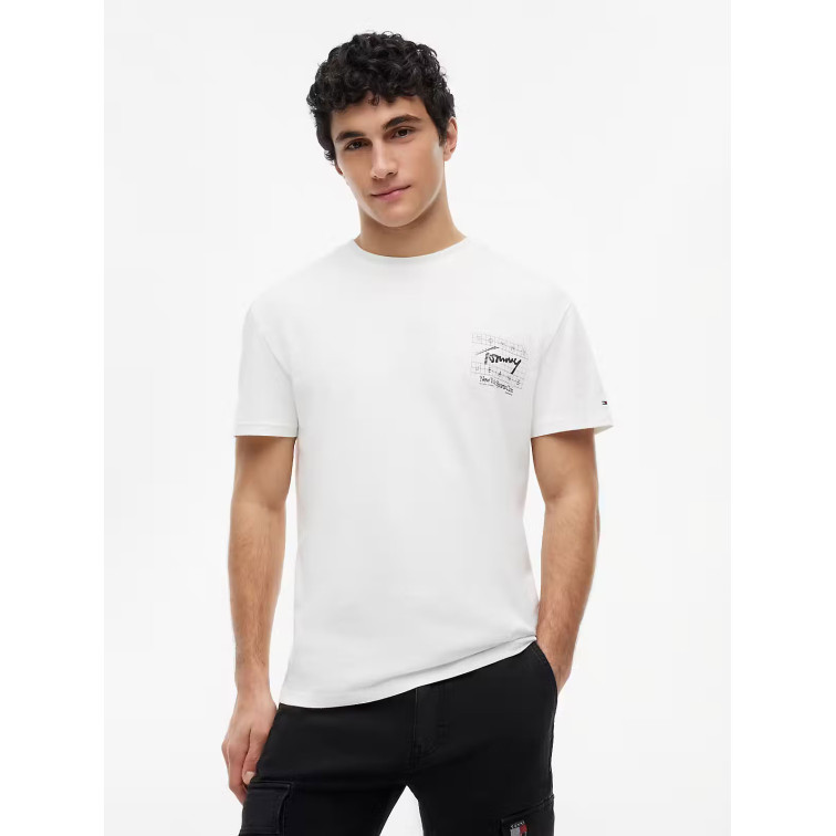 CAMISETA HOMBRE  TOMMY HILFIGER TJM REG SIGN FLAG SS TEE EXT