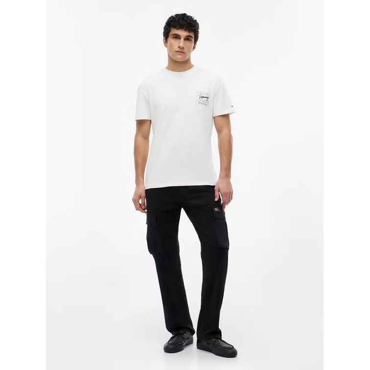 CAMISETA HOMBRE  TOMMY HILFIGER TJM REG SIGN FLAG SS TEE EXT