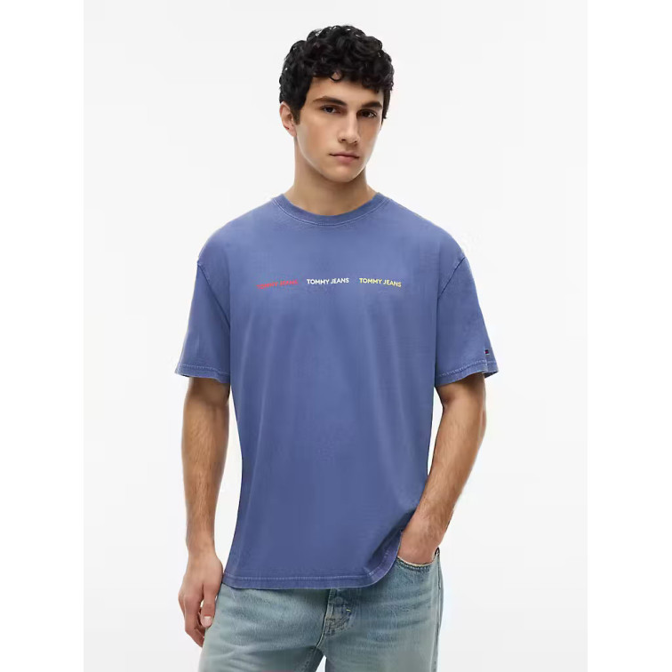 CAMISETA CON LOGO ESTAMPADO HOMBRE TOMMY JEANS FIT REGULAR
