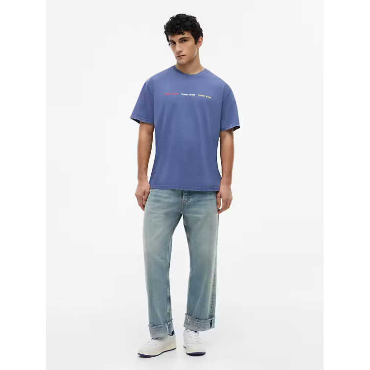 CAMISETA CON LOGO ESTAMPADO HOMBRE TOMMY JEANS FIT REGULAR