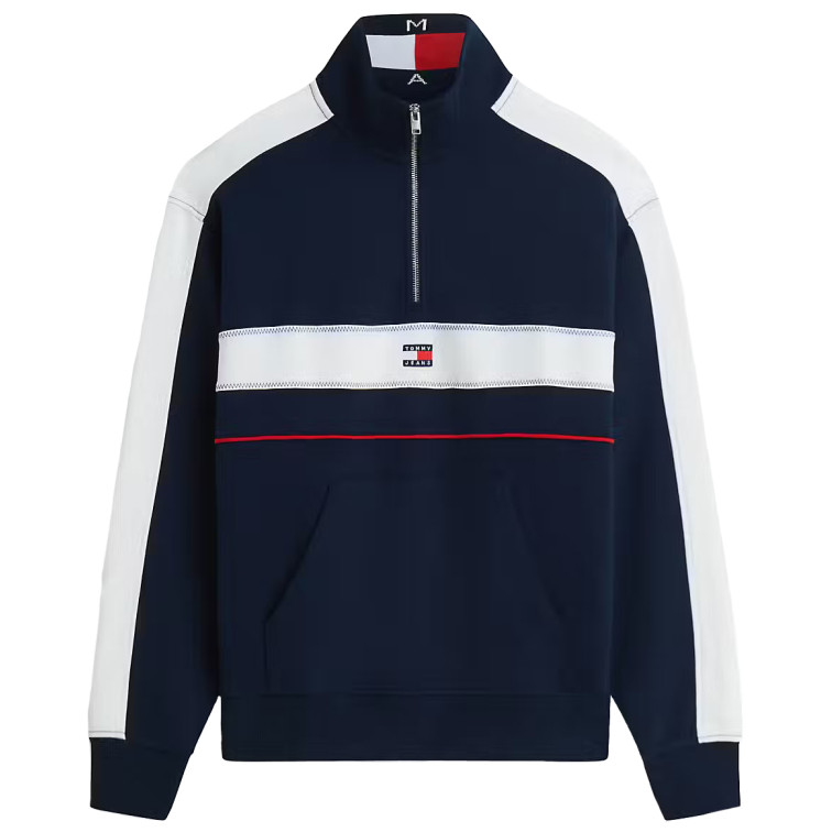 SUDADERA HOMBRE  TOMMY HILFIGER TJM RLX CBLOCK QZ