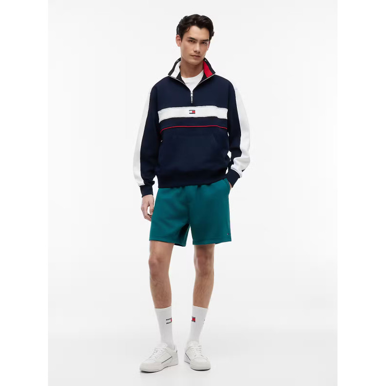 SUDADERA HOMBRE  TOMMY HILFIGER TJM RLX CBLOCK QZ