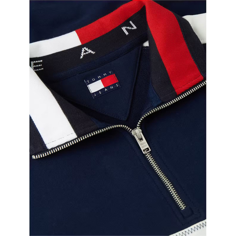 SUDADERA HOMBRE  TOMMY HILFIGER TJM RLX CBLOCK QZ