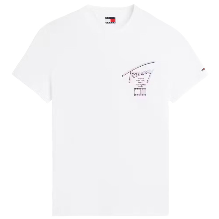 CAMISETA HOMBRE  TOMMY HILFIGER TJM REG CITY SIGN SS TEE EXT