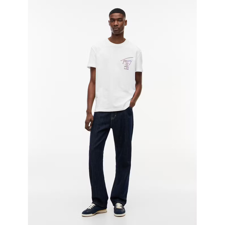 CAMISETA HOMBRE  TOMMY HILFIGER TJM REG CITY SIGN SS TEE EXT