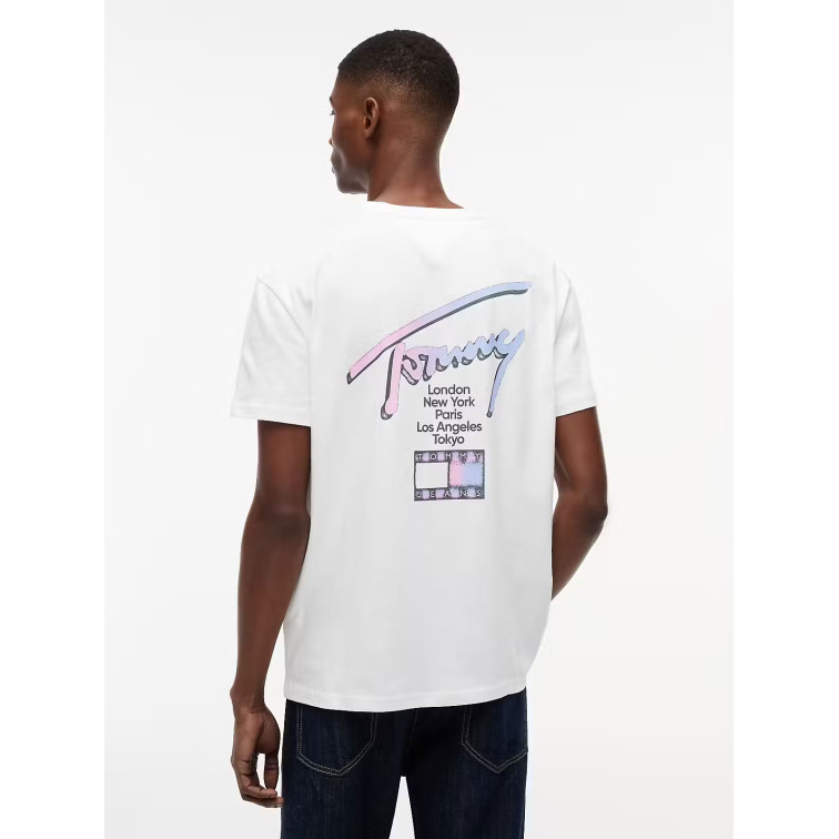 CAMISETA HOMBRE  TOMMY HILFIGER TJM REG CITY SIGN SS TEE EXT