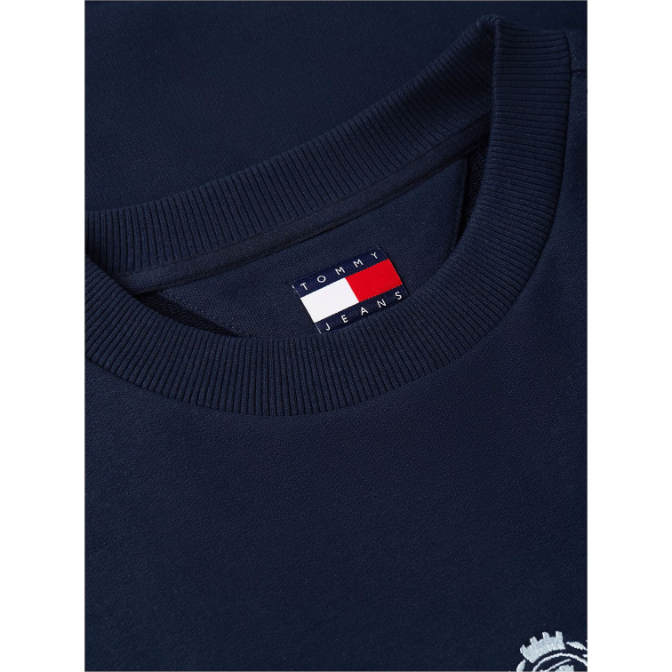 SUDADERA HOMBRE  TOMMY HILFIGER TJM RLX MULTI CRESTS CNECK