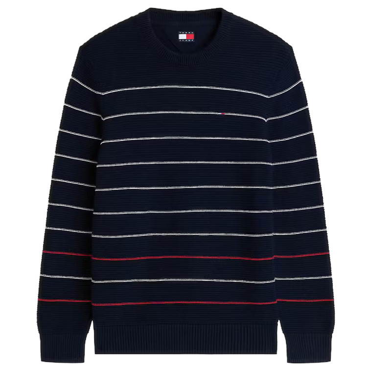 JERSEY HOMBRE  TOMMY HILFIGER TJM SLIM STRIPE SWEATER EXT