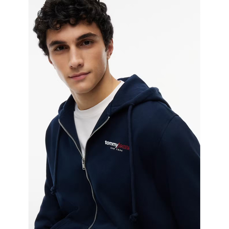 SUDADERA HOMBRE  TOMMY HILFIGER TJM REG DNA BACKPRINT FZ HD