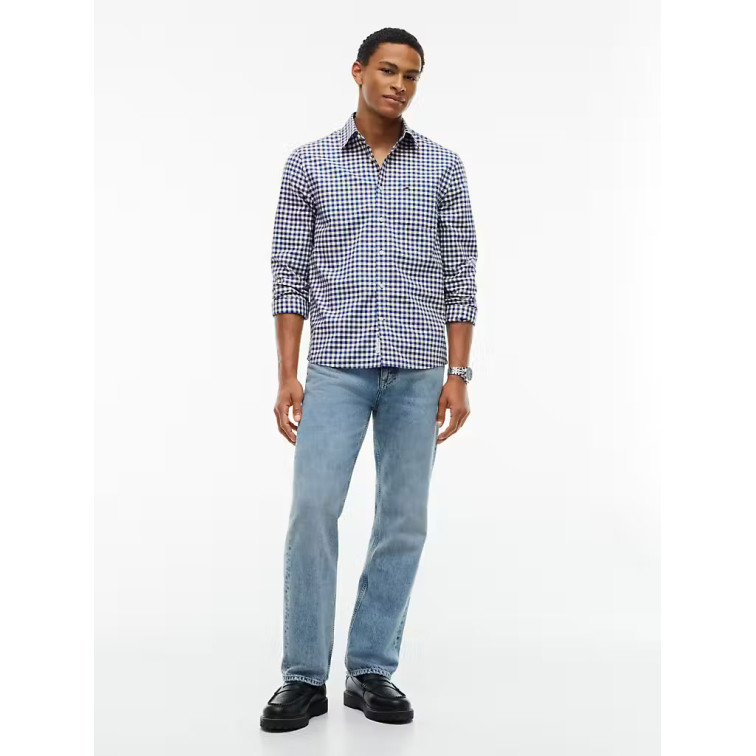 CAMISA HOMBRE  TOMMY HILFIGER TJM REG CHECK OXFORD SHIRT