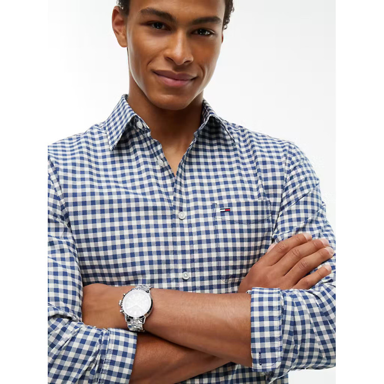 CAMISA HOMBRE  TOMMY HILFIGER TJM REG CHECK OXFORD SHIRT