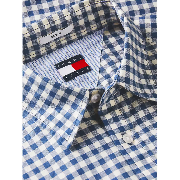 CAMISA HOMBRE  TOMMY HILFIGER TJM REG CHECK OXFORD SHIRT