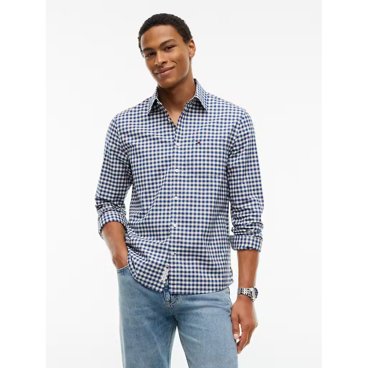 CAMISA HOMBRE  TOMMY HILFIGER TJM REG CHECK OXFORD SHIRT