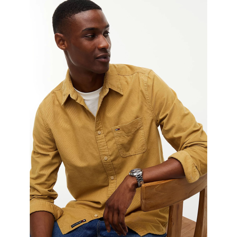 CAMISA HOMBRE  TOMMY HILFIGER TJM REG BABY CORDUROY SHIRT EX