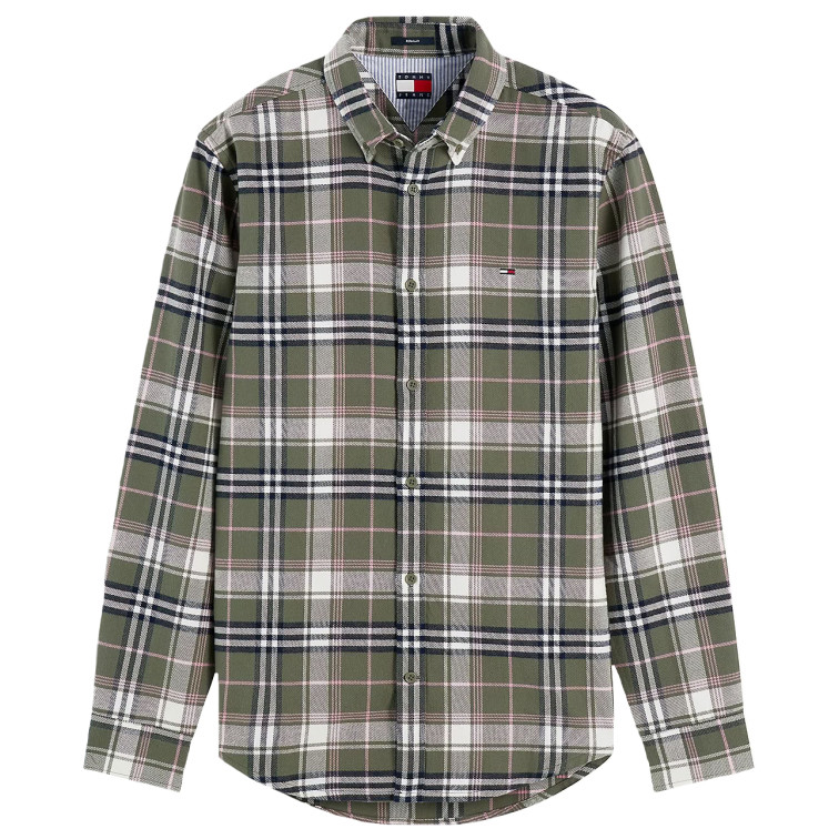 CAMISA HOMBRE  TOMMY HILFIGER TJM REG FLANNEL CHECK SHIRT EX