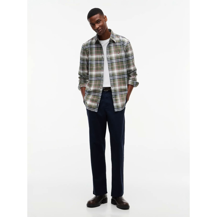 CAMISA HOMBRE  TOMMY HILFIGER TJM REG FLANNEL CHECK SHIRT EX