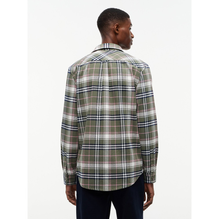 CAMISA HOMBRE  TOMMY HILFIGER TJM REG FLANNEL CHECK SHIRT EX
