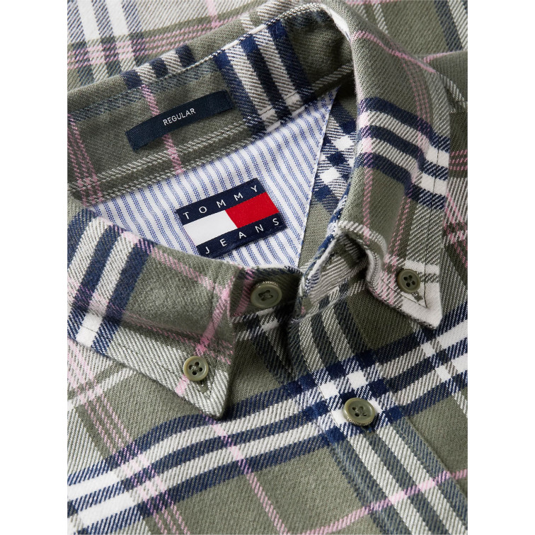 CAMISA HOMBRE  TOMMY HILFIGER TJM REG FLANNEL CHECK SHIRT EX