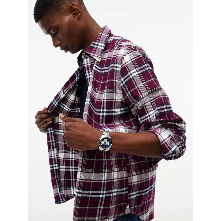 CAMISA HOMBRE  TOMMY HILFIGER TJM REG FLANNEL CHECK SHIRT EX