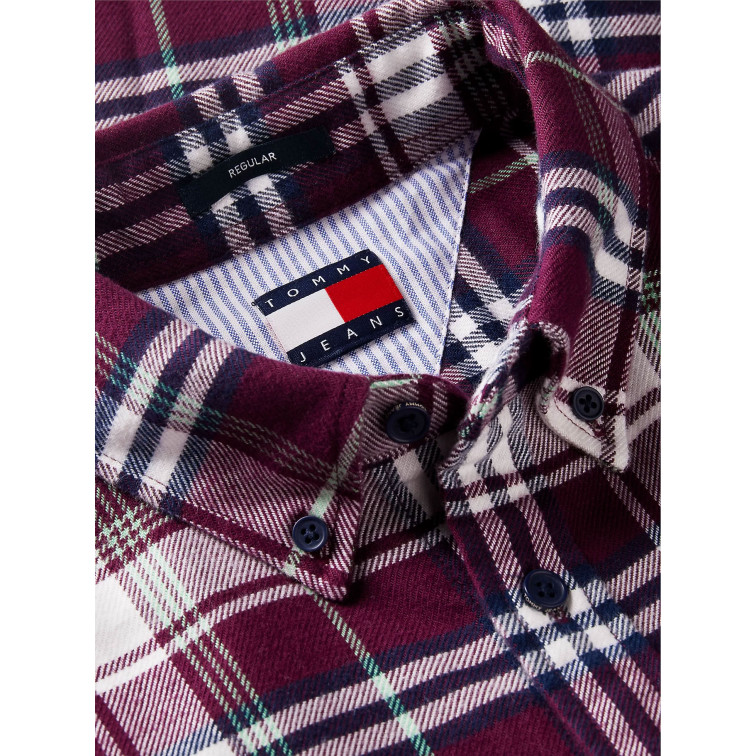 CAMISA HOMBRE  TOMMY HILFIGER TJM REG FLANNEL CHECK SHIRT EX