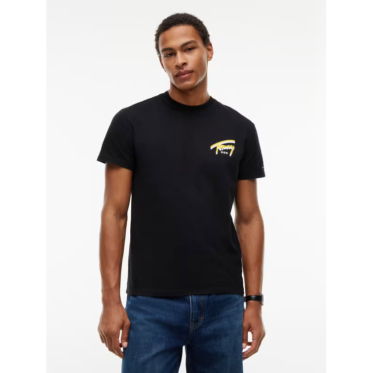 CAMISETA HOMBRE  TOMMY HILFIGER TJM REG SIGN BACKPRINT TEE EXT
