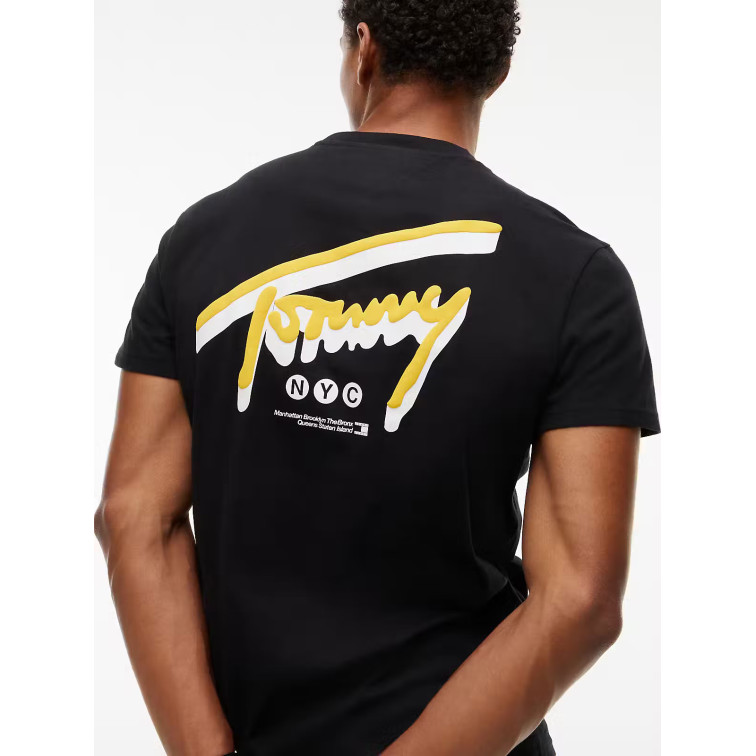 CAMISETA HOMBRE  TOMMY HILFIGER TJM REG SIGN BACKPRINT TEE EXT