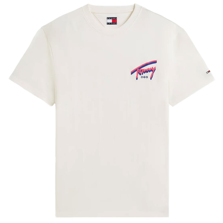 CAMISETA HOMBRE  TOMMY HILFIGER TJM REG SIGN BACKPRINT TEE EXT