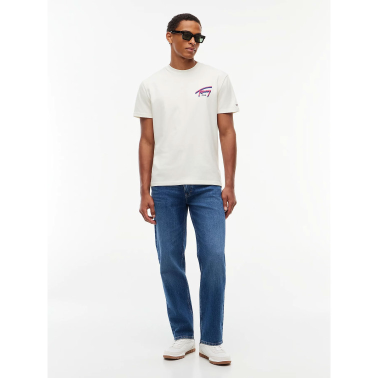 CAMISETA HOMBRE  TOMMY HILFIGER TJM REG SIGN BACKPRINT TEE EXT