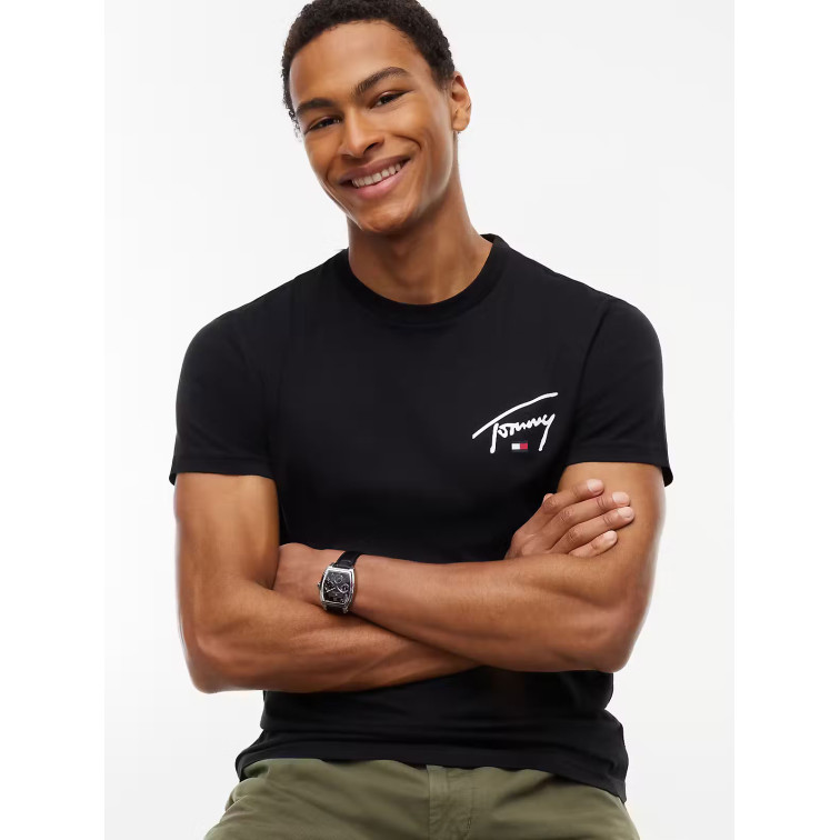 CAMISETA HOMBRE  TOMMY HILFIGER SLIM FIT SIGNATURE GRAPHIC TEE