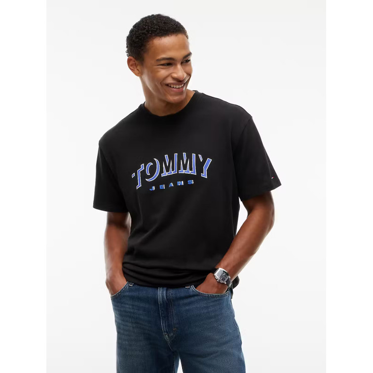 CAMISETA HOMBRE  TOMMY HILFIGER TJM RLX DNA PLAY TEE EXT