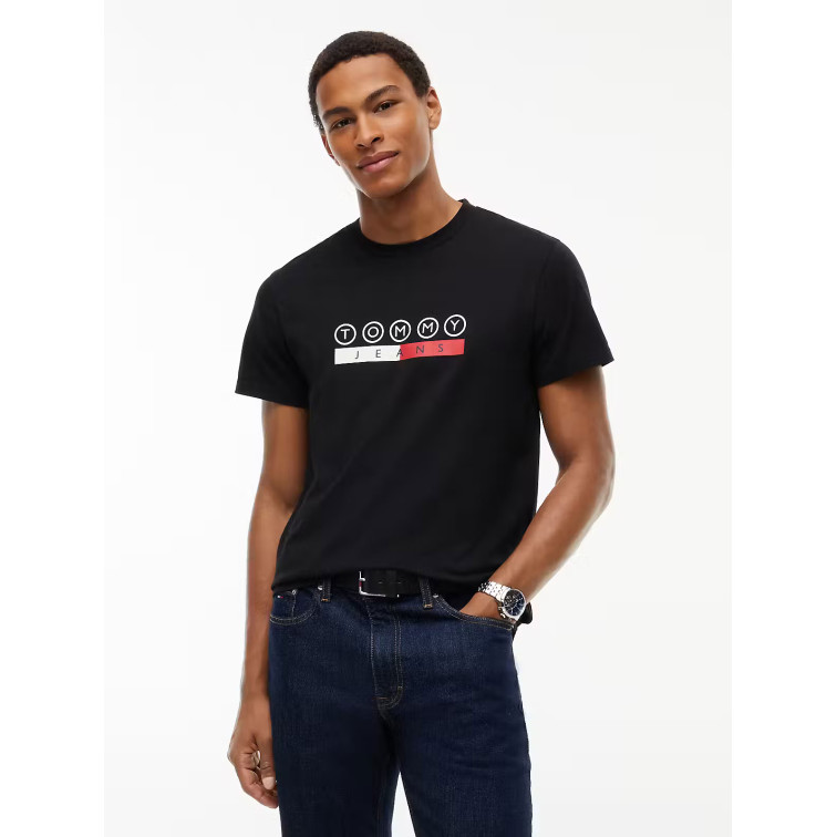 CAMISETA HOMBRE  TOMMY HILFIGER TJM SLIM DNA PLAY TEE EXT