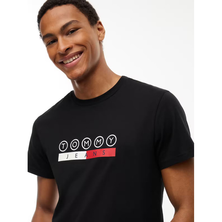 CAMISETA HOMBRE  TOMMY HILFIGER TJM SLIM DNA PLAY TEE EXT