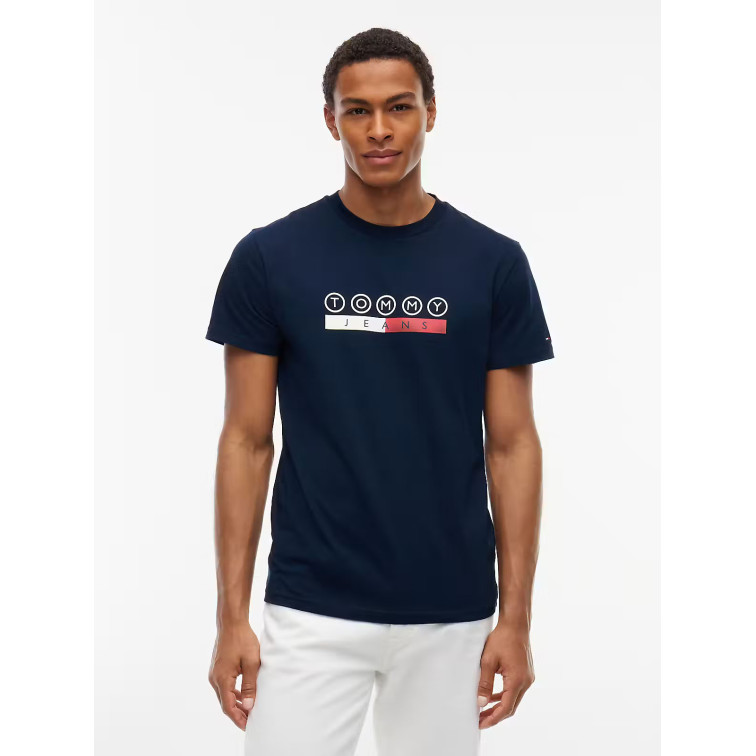 CAMISETA HOMBRE  TOMMY HILFIGER TJM SLIM DNA PLAY TEE EXT