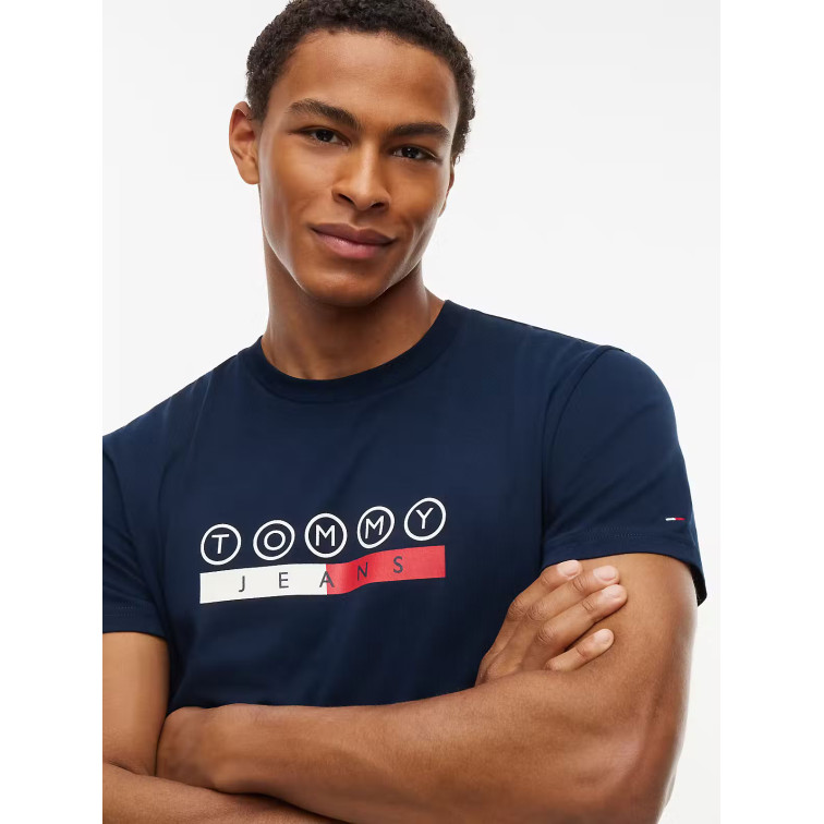 CAMISETA HOMBRE  TOMMY HILFIGER TJM SLIM DNA PLAY TEE EXT